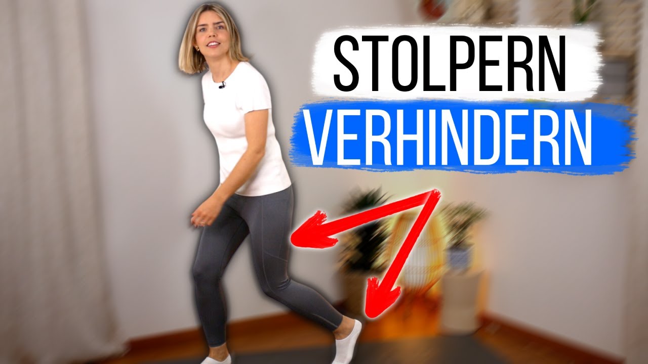 Warum man stolpert und wie man Stürze vermeiden (Wichtig ab 50!)