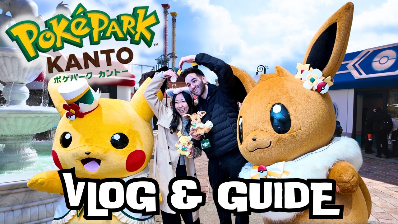 Мы посетили Pok&eacute;Park Kanto: ПЕРВЫЙ тематический парк покемонов (полный обзор)