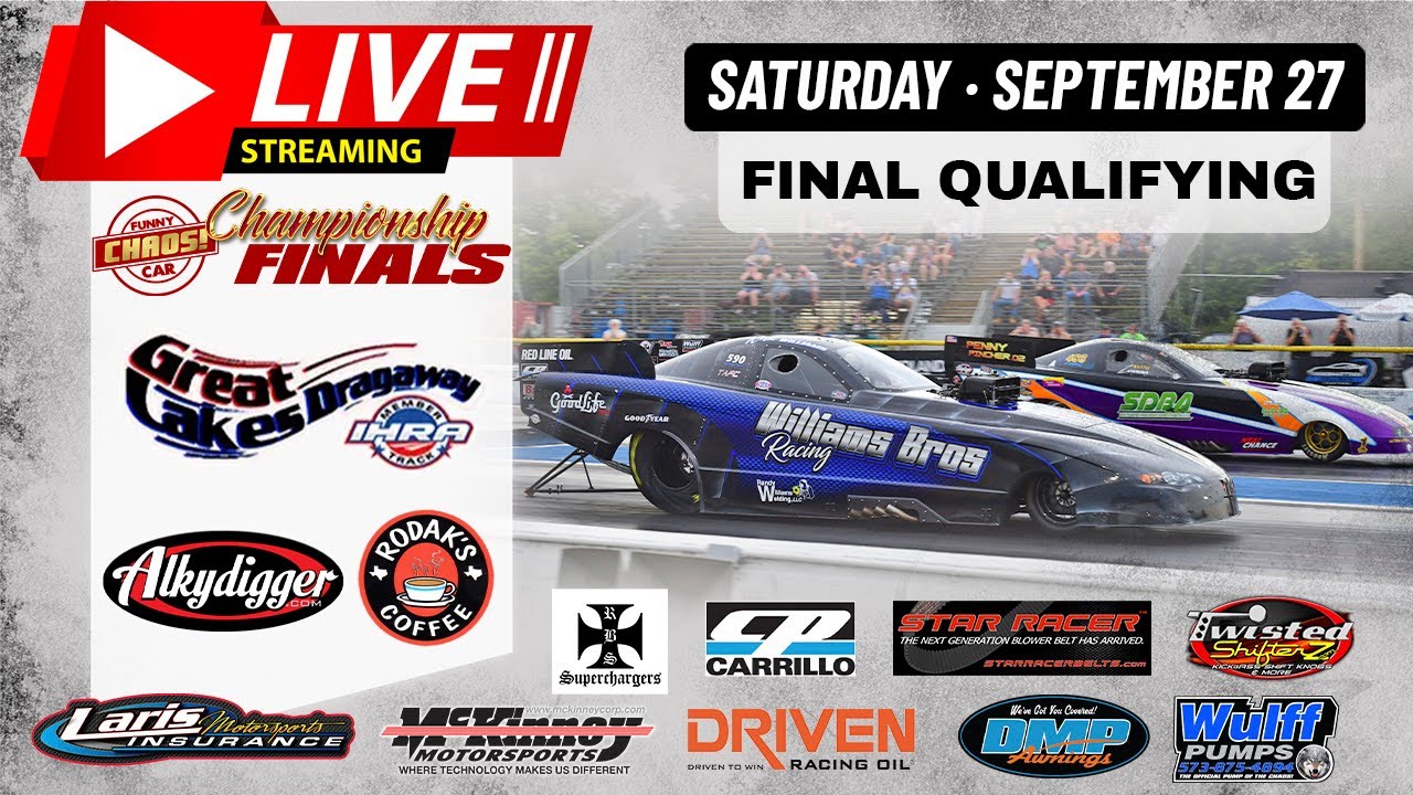 FUNNY CAR CHAOS Last Qualifier At Great Lakes Dragaway | Drag Racing 2025 | Funny Cars