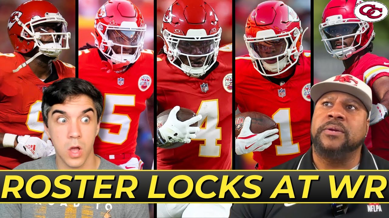 SPEED. YOUTH. STAR POWER. Who’s a LOCK in the Chiefs WR Room?