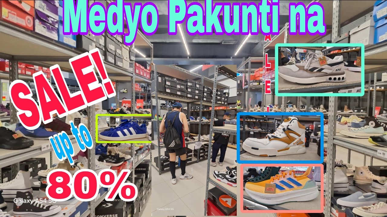 Sports Central sa SM Cherry End of Season Sale Shoes & Apparel up to 80% OFF Medyo pakunti na