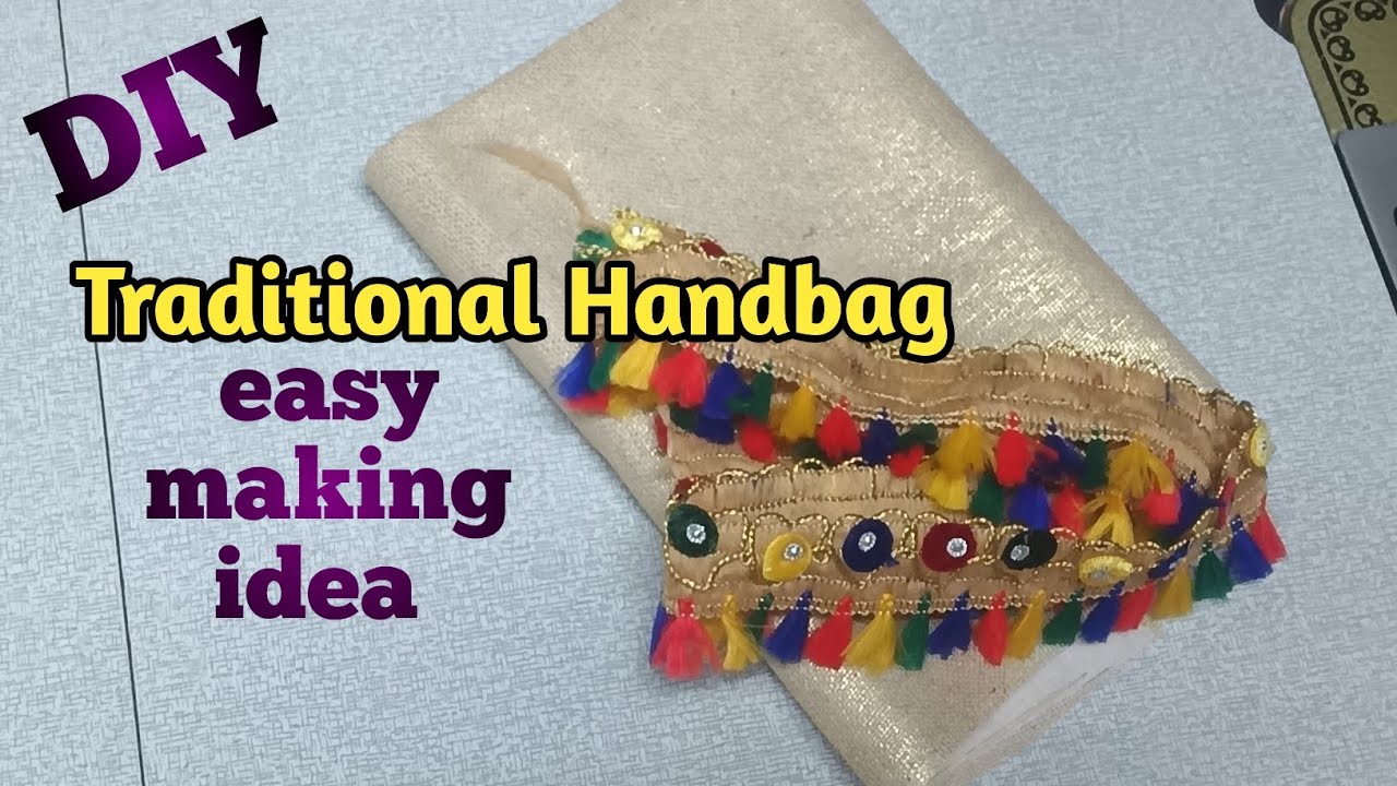 diyhandbag#bagmakingathome#traditionalbag#easymakingbirdideas#reause#returngiftidea
