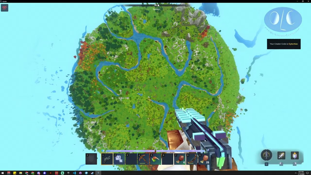 High Alt Jump in Hytale max render distance