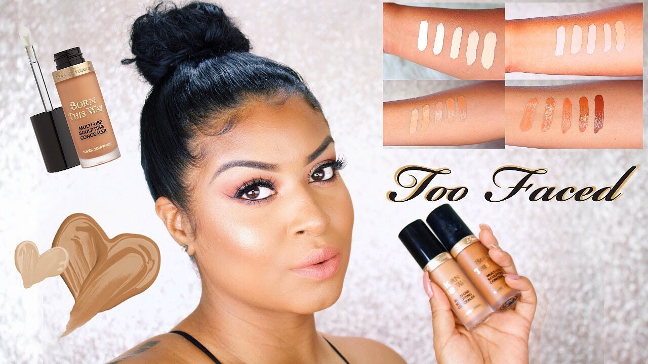 *NEW* Too Faced Born This Way Super Coverage Multi-Use Sculpting Concealer | Review + Swatches