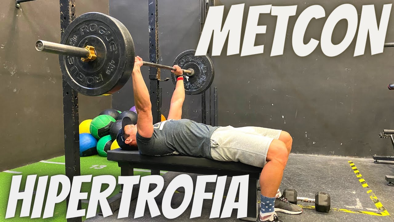 HIPERTROFIA + METCON WORKOUT 30' MIN