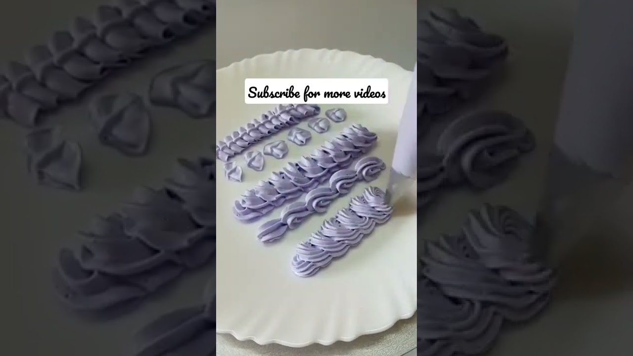 Cake decoration ideas #shorts  #83 #starnozzle