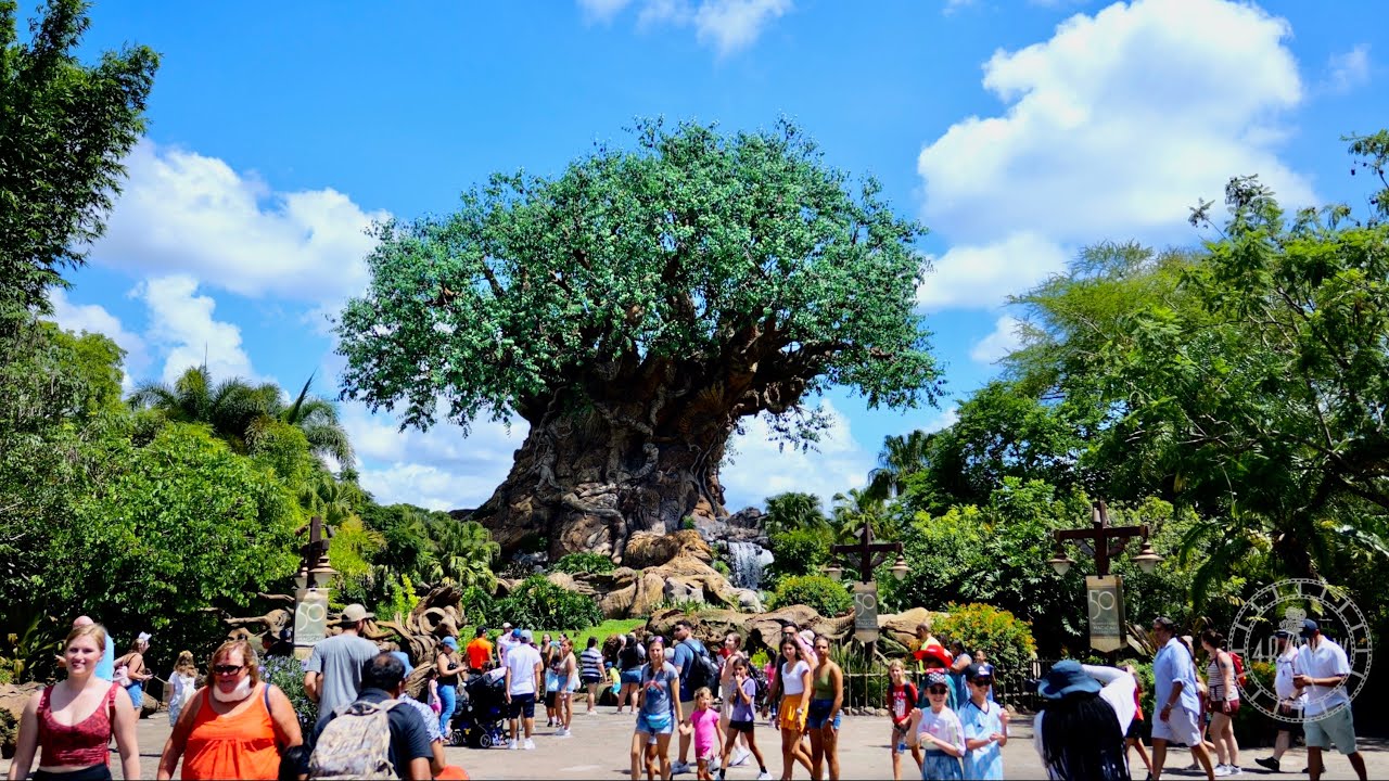 Disney's Animal Kingdom 2022 Fast Walkthrough in 4K | Walt Disney World Orlando Florida July 2022