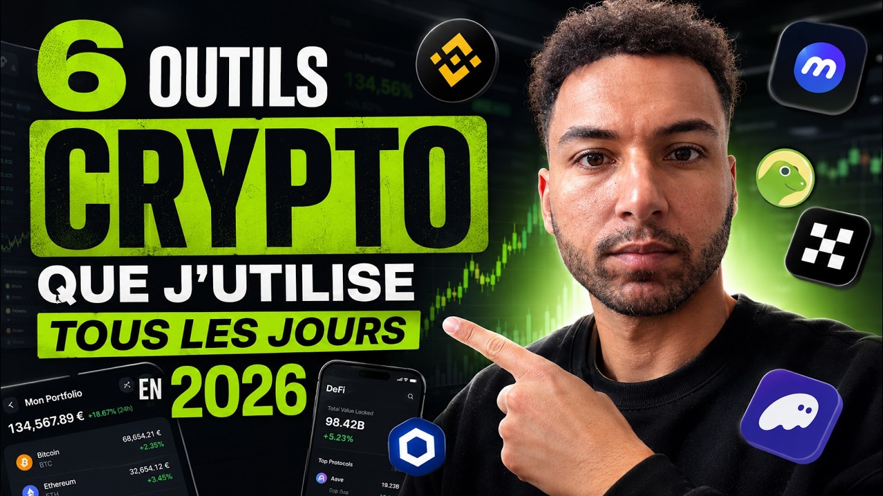 6 Outils Crypto Que J&rsquo;Utilise TOUS LES JOURS en 2026