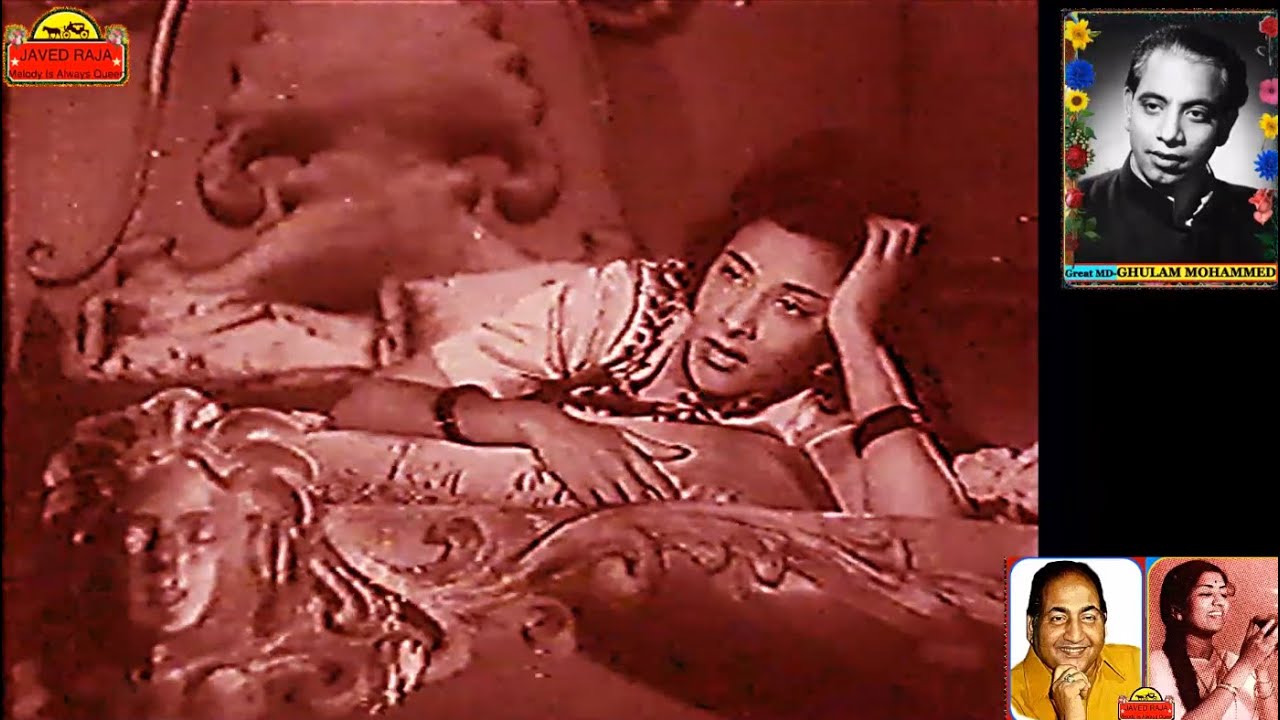 RAFI & LATA JI~Film AMBER~{1952}~Duniya Mein Nahin Koi Yaar~[* HD Video *]*[*TRIBUTE*]