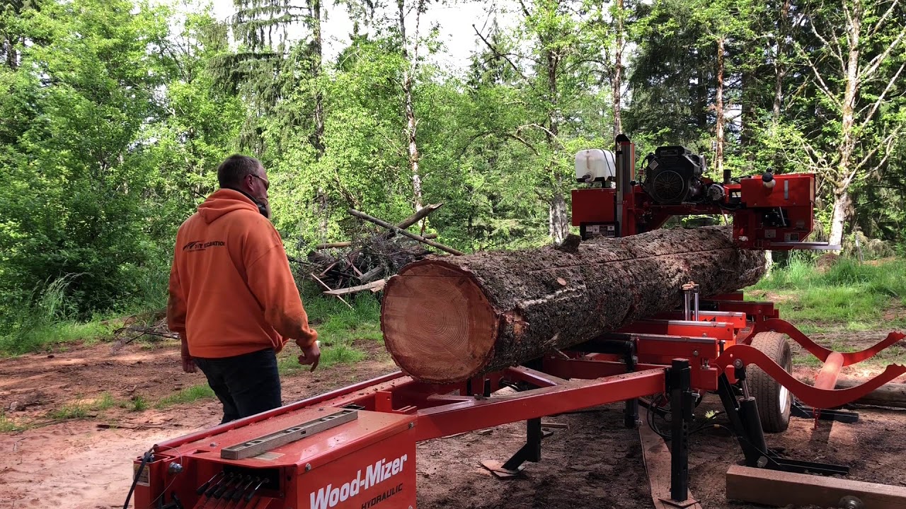 Sawing framing lumber with my Wood-Mizer LT35