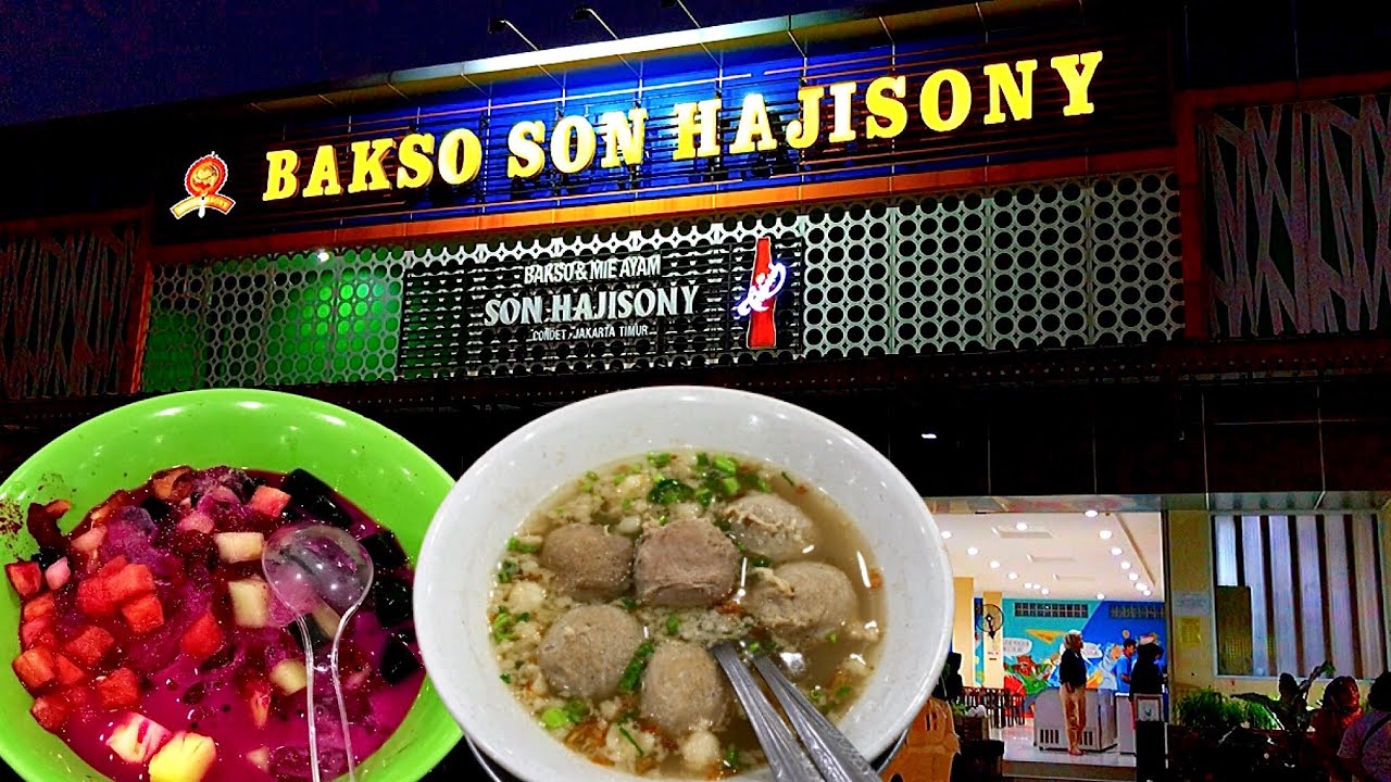BUKAN BAKSO BIASA, BAKSO SON HAJISONY. #votraveling #bakso #mieayam