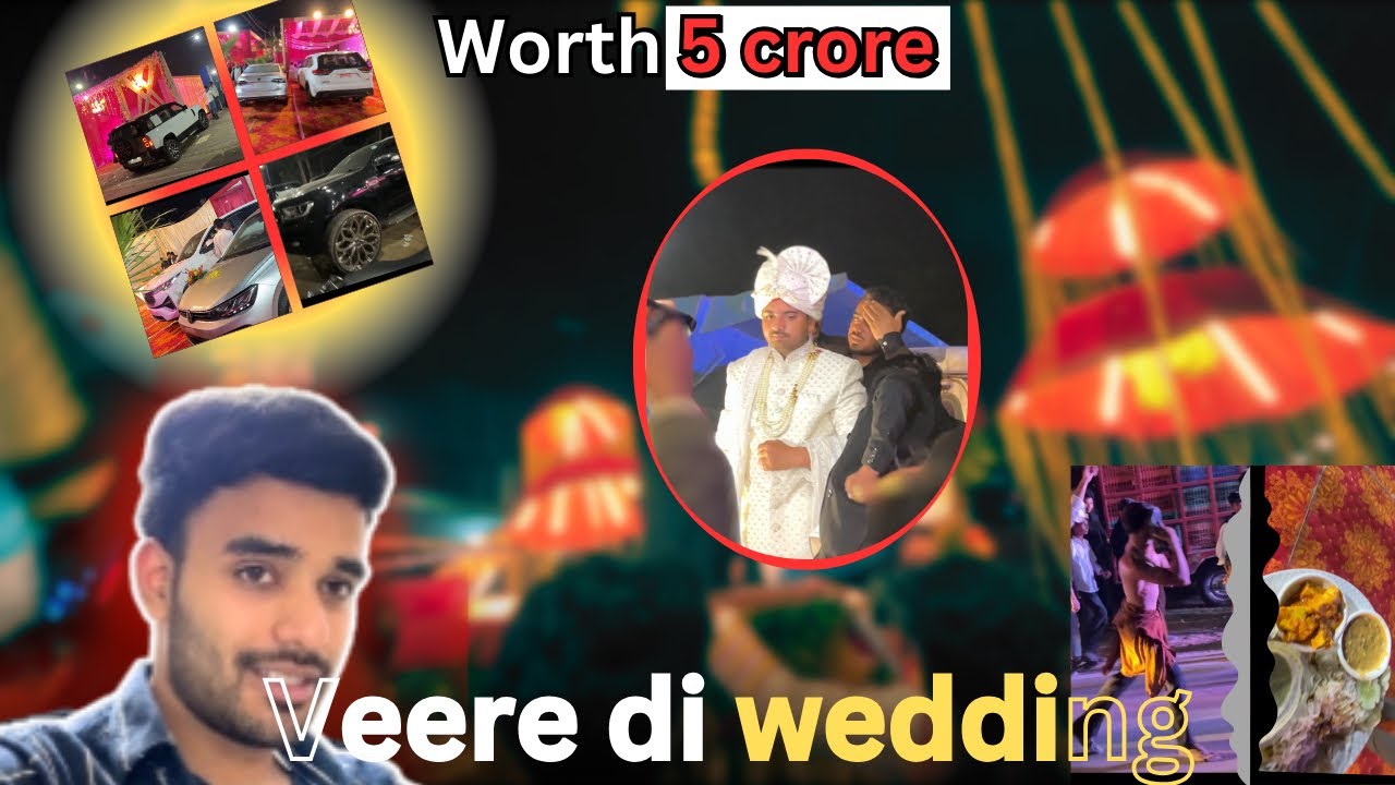 ₹5 crores car worth in gujjar wedding at greater noida||Insane experience in wedding….