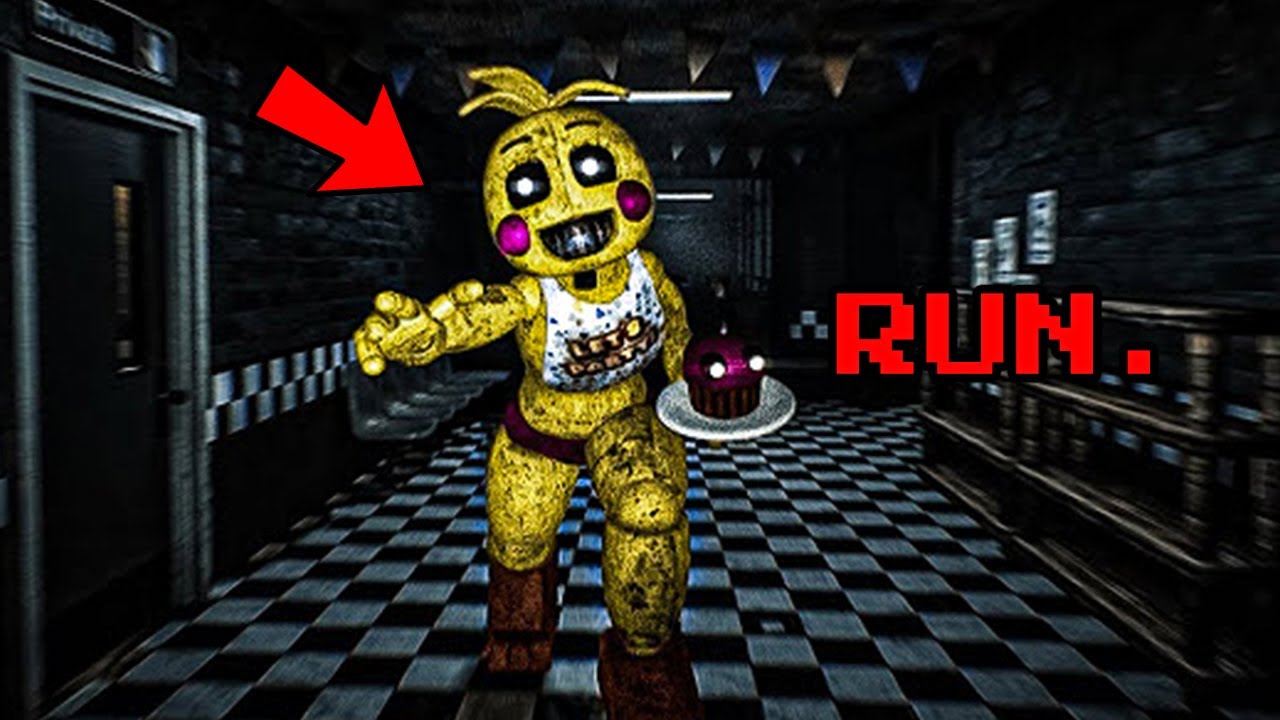 IF YOU DONT RUN FROM THE ANIMATRONICS YOUR DEAD.