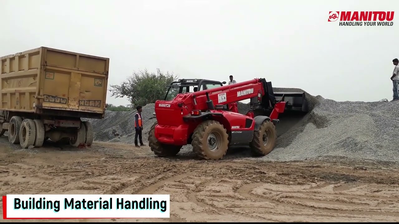 Manitou Telehandler for Construction