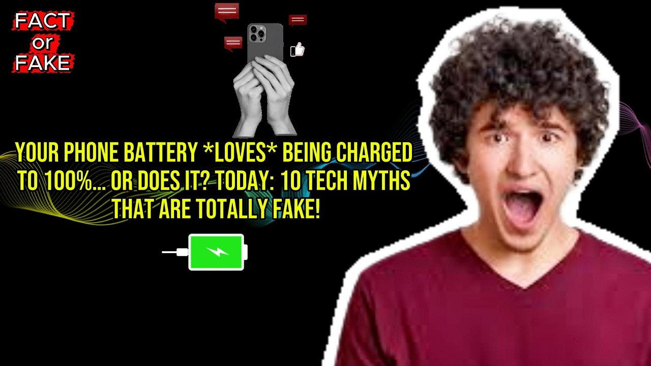 10 Tech Myths You Still Believe But Are 100% Fake #facts #quiz #