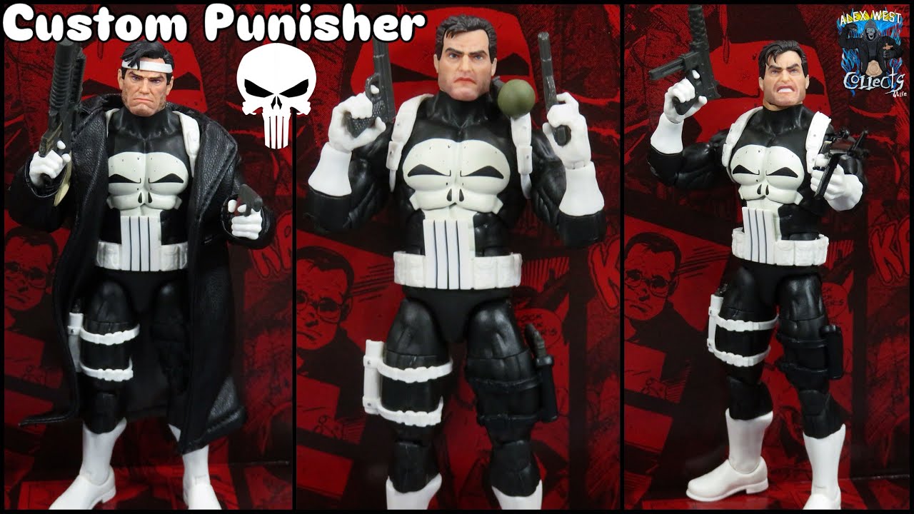 Как создать собственного Карателя из классических комиксов Marvel Legends, используя фигурки Game...