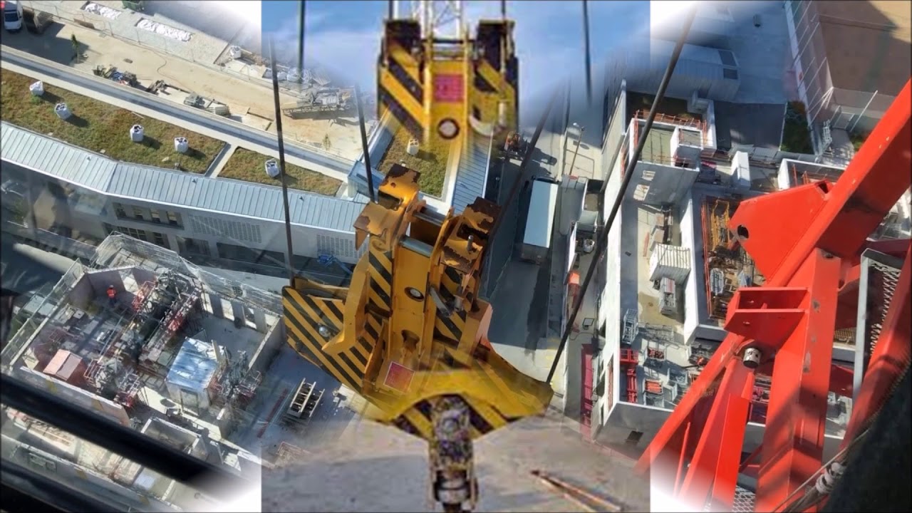 LE MOUFLAGE SUR LA GRUE A TOUR