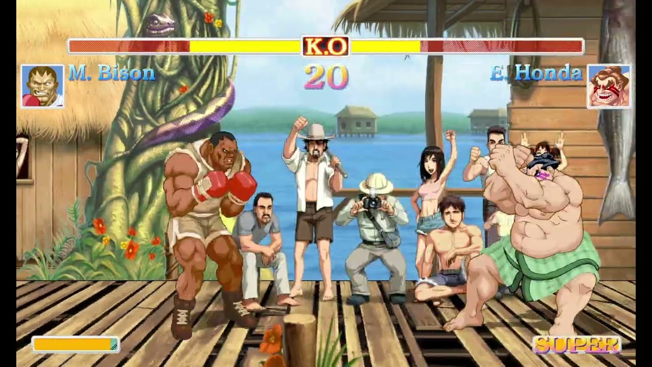 【STREET FIGHTER】CPU vs CPU