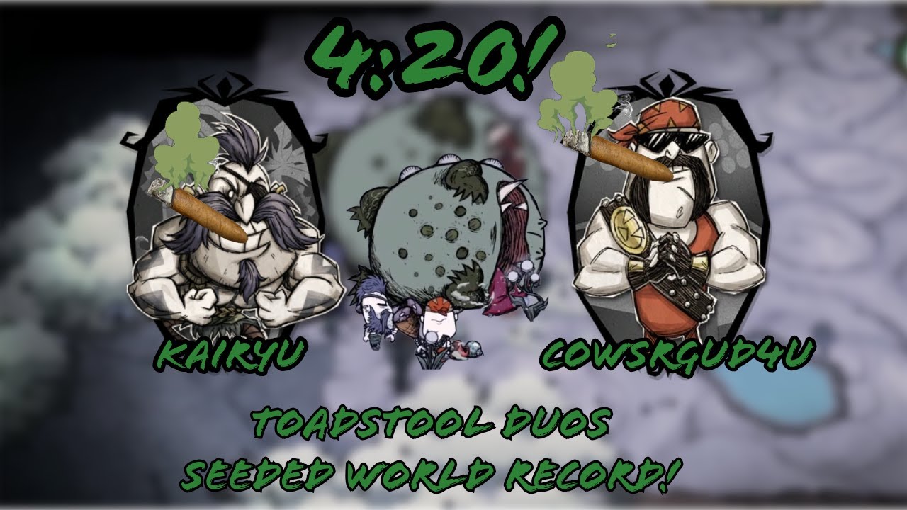 Toadstool Duos Seeded World Record! (With Kairyu)