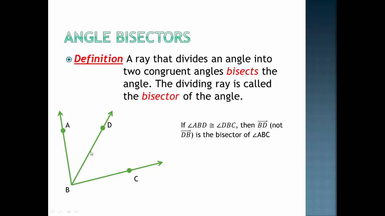 1.5 Division of segments and angles