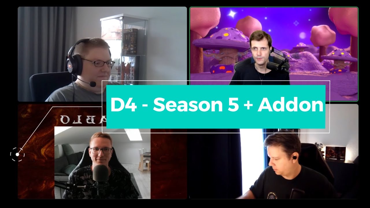 Die große Diablo 4 Talk-Runde: Season 5 Status & neues Addon