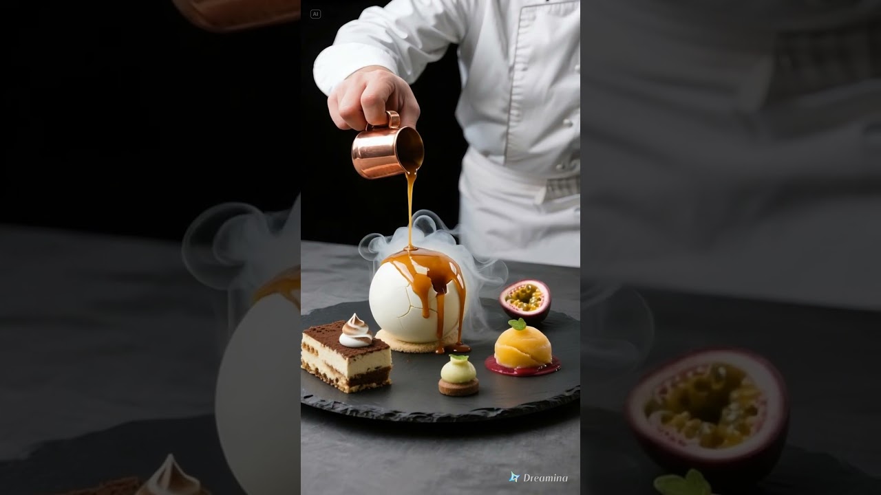 The Art of Experiential Desserts: A Tasting Flight #ExperientialDining #dessertart  #capcut