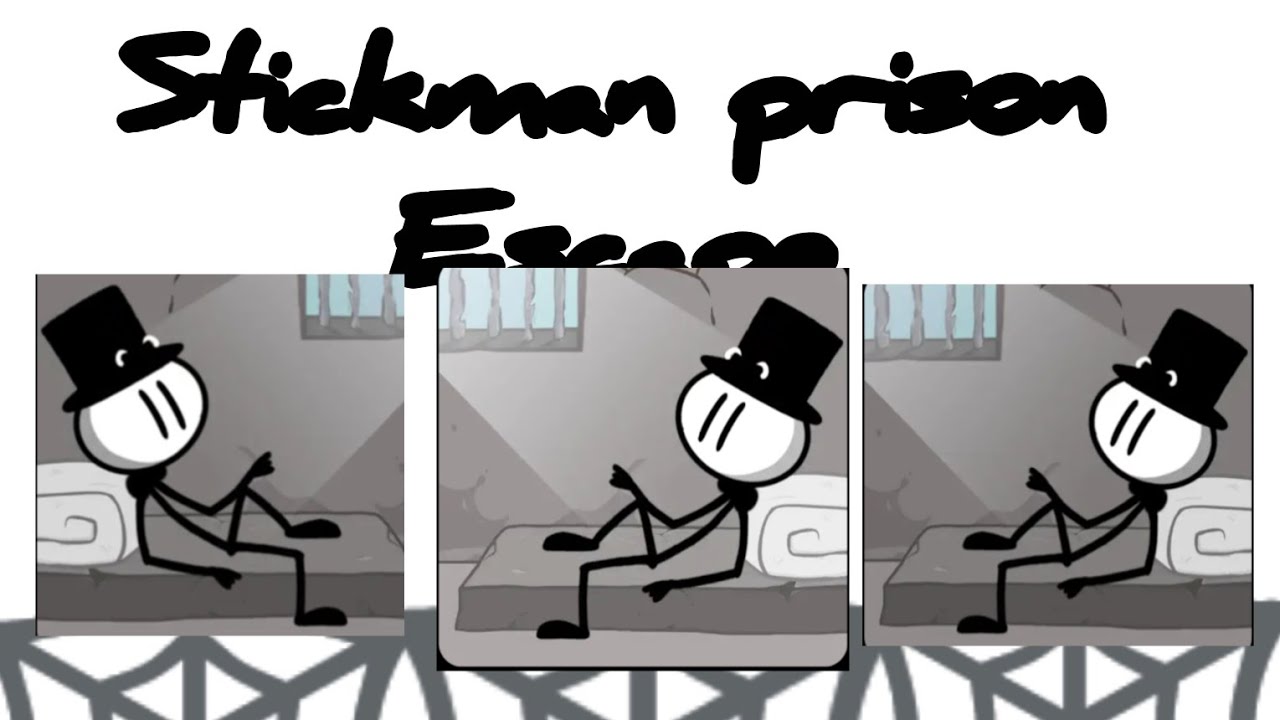 I play Stickman prison escape 