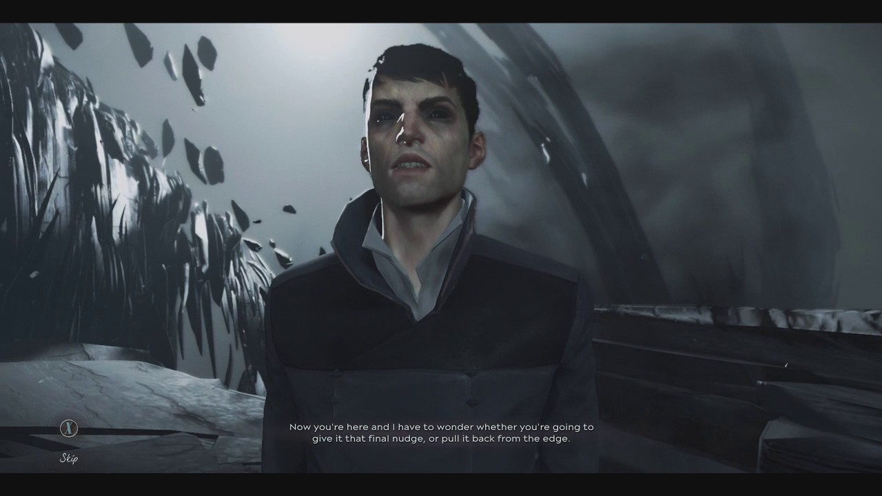 Dishonored 2 - All Outsider Dialogue - Low Chaos