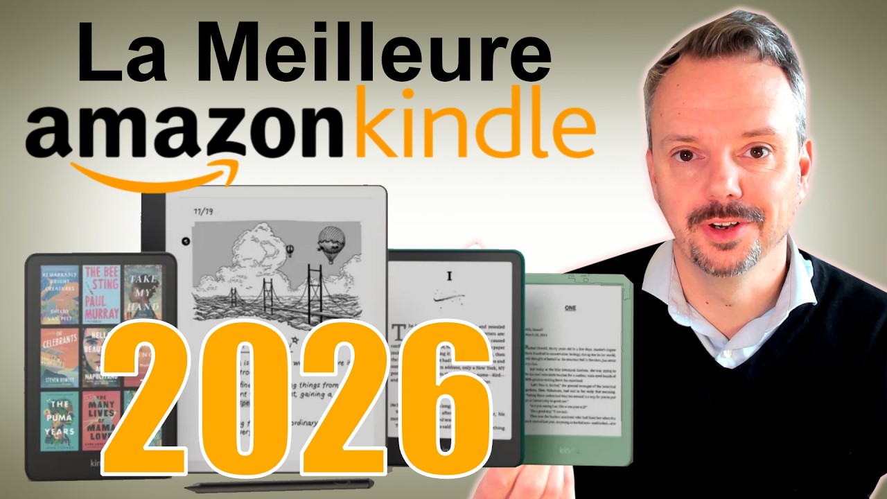 J'ai trouv&eacute; la Meilleure Liseuse KINDLE pour 2026