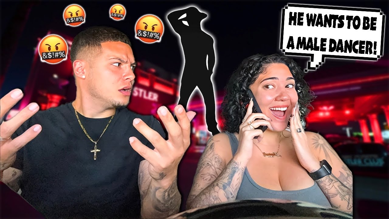I Signed My HUSBAND Up To Be a MALE DANCER!