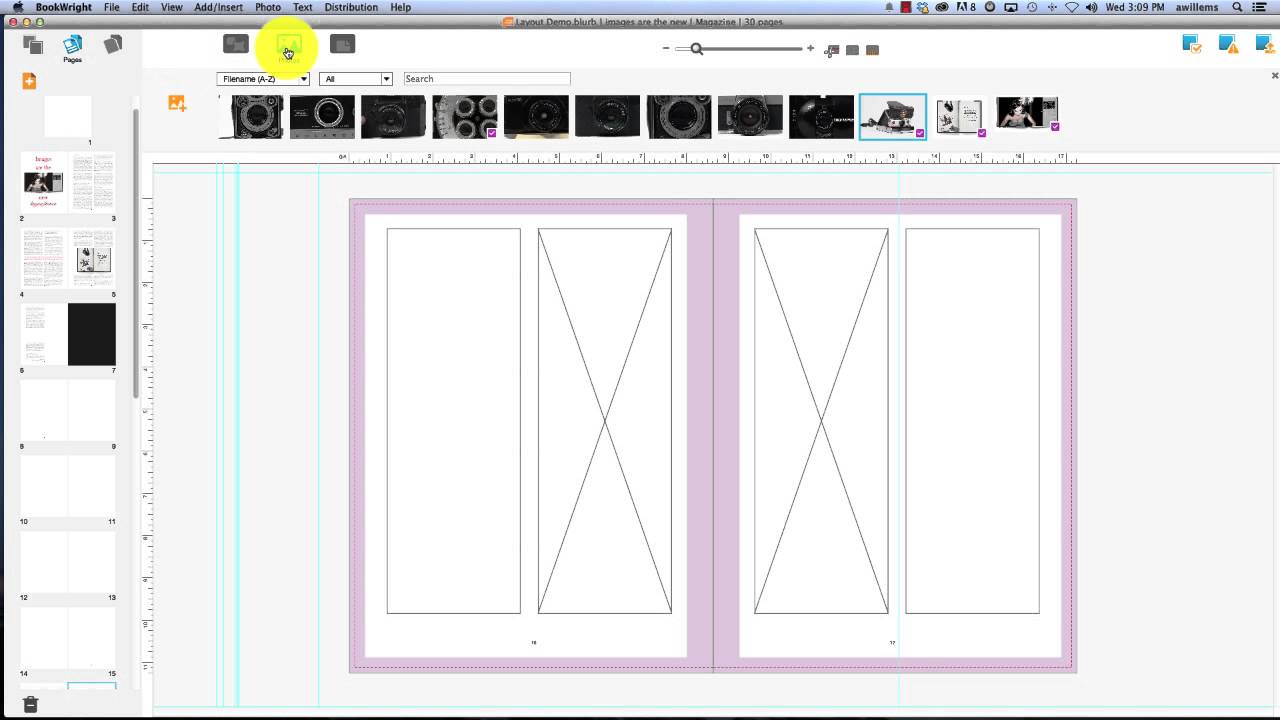 How to make a book with BookWright layouts