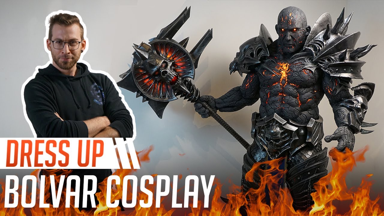 Bolvar Cosplay Transformation - Blizzconline Best In Show - World Of Warcraft