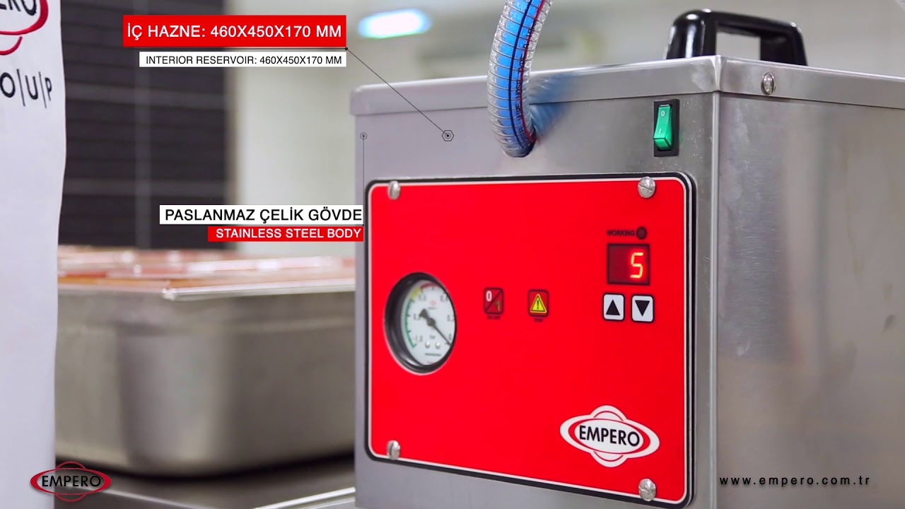 GN Küvet Vakumlama Kiti / Vacuum Packing Kit - GN Usage