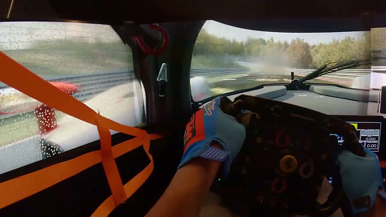 UNGLAUBLICH REAL! Toyota Hybrid am Limit auf dem Nürburgring | Simrig POV