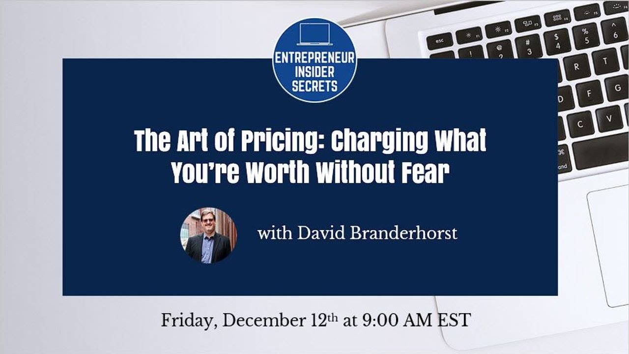 EIS Live – The Art of Pricing: Charging What You’re Worth Without Fear