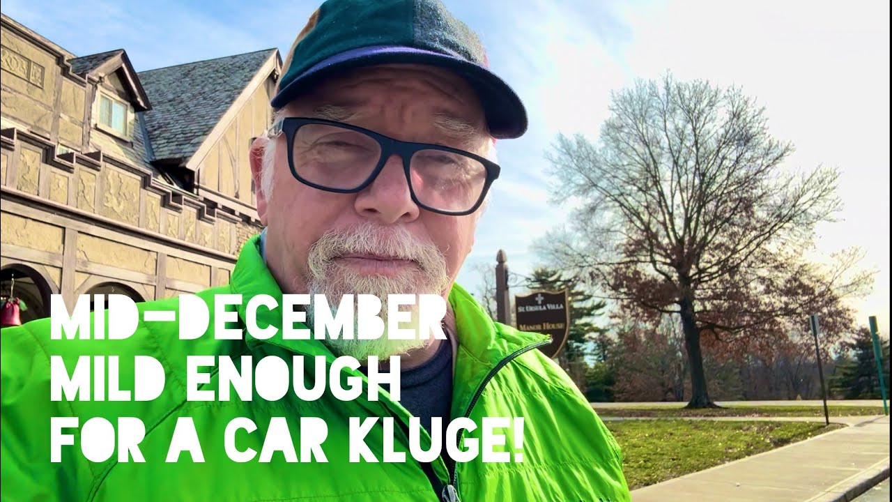 CINCINNATI DAD: Mid-December Continues With Caroling And Car Repair!