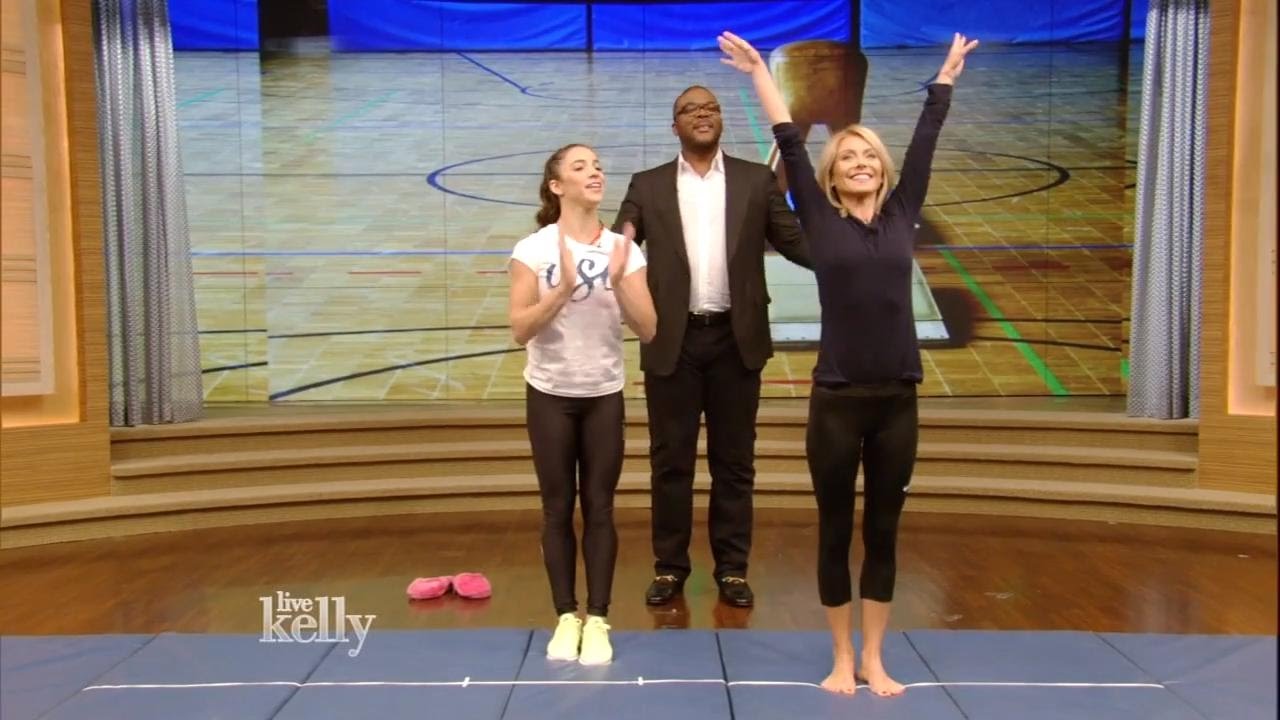 Aly Raisman Gymnastics Lesson