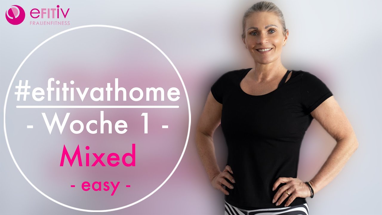 #efitivathome - Woche 1 Easy | 10 Minuten Home-Workout