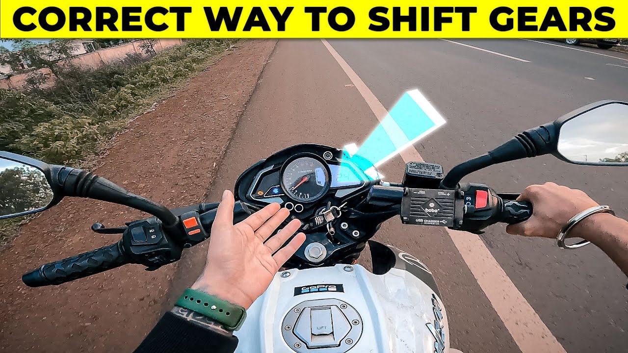 How to shift gears properly 💯💯 (Speed Wise) - Bajaj Ns 200