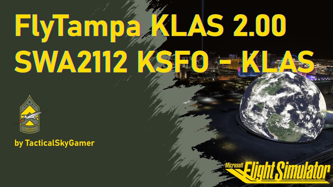 PMDG 737-800 San Francisco nach Las Vegas | FlyTampa V2.0 Adventure! ✈️🌇 #MSFS #FlightSim