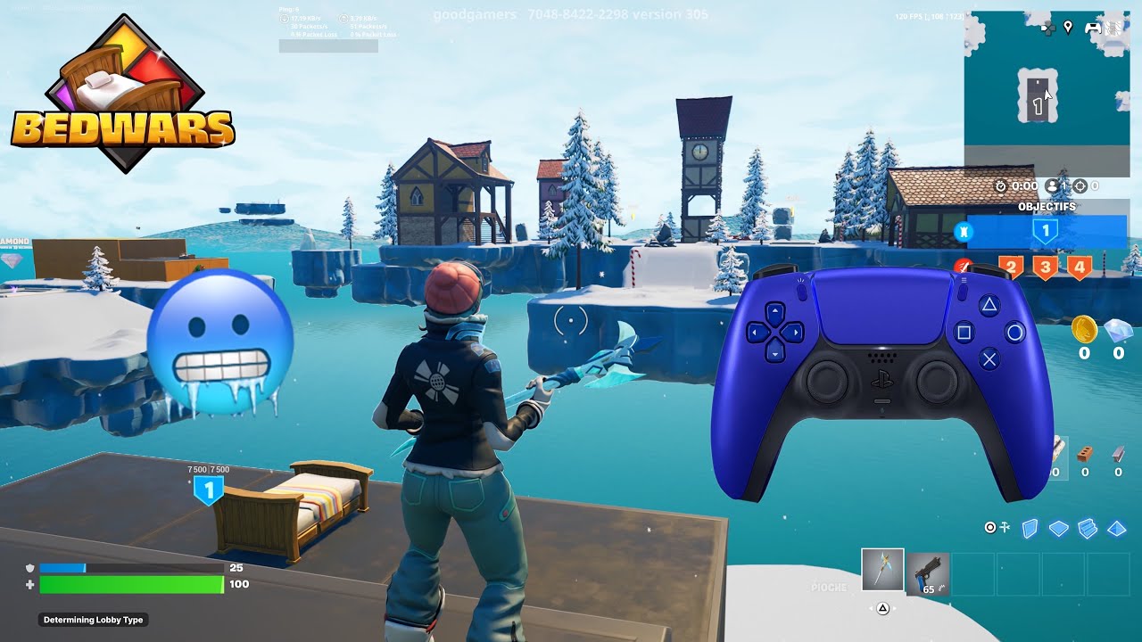 Fortnite Bedwars 🥶 Gameplay PS5 🎮