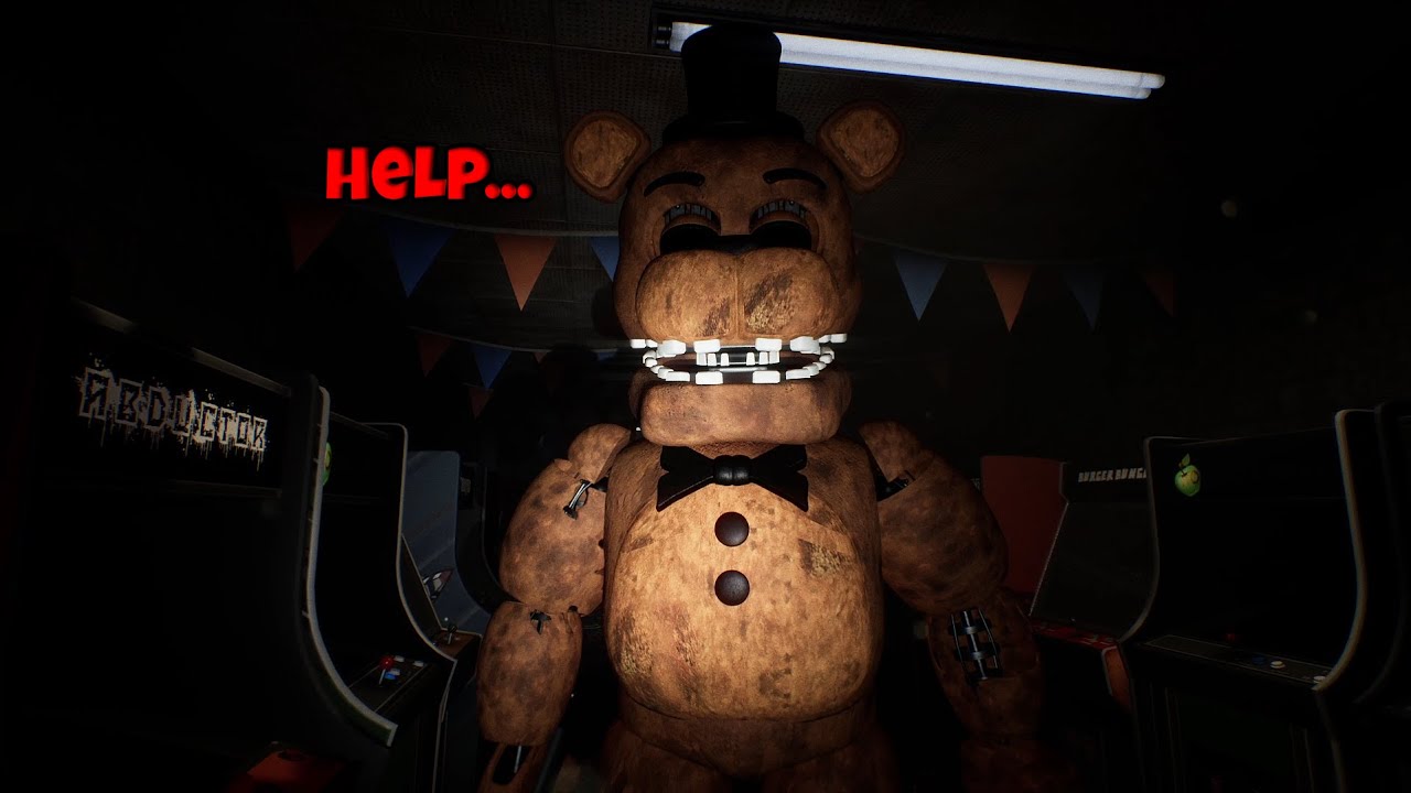Never playing a FNAF free roam again....