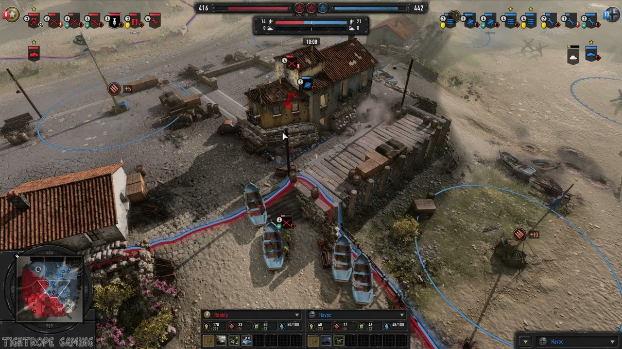 COH3 1v1 Reakly (US) vs Havoc (WM)