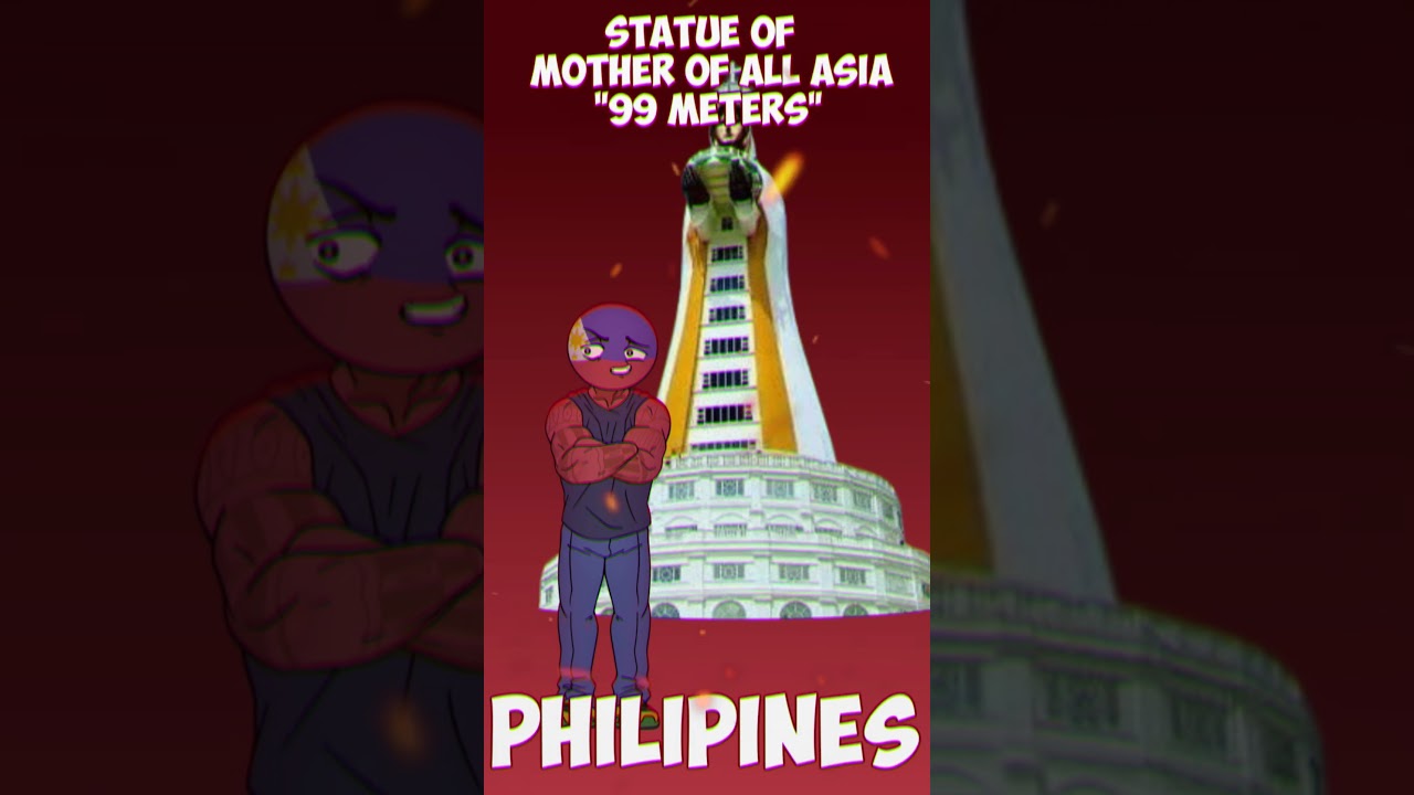 TOP LARGEST STATUES 📈 #countryhumans
