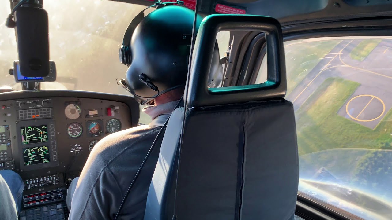 AS350B3 Autorotaions from the inside!