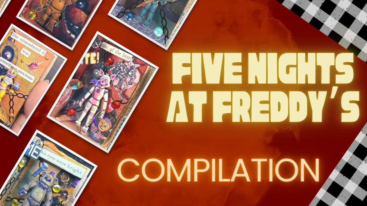 ASMR: FNAF Journaling Compilation | Relax and Journal with Me