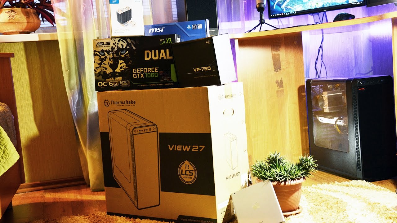 Идеальный игровой компьютер за 70.000 рублей! GTX 1060 + i7 6700.