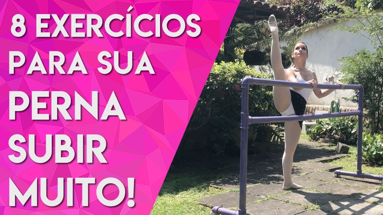 8 Exercícios para ter pernas altas no Ballet