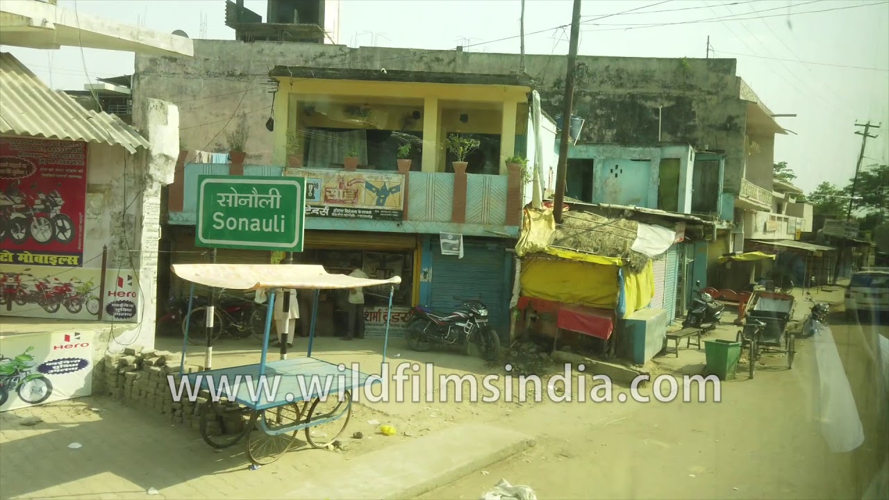 Stranded streets of Sunauli border due to elections in Uttar Pradesh