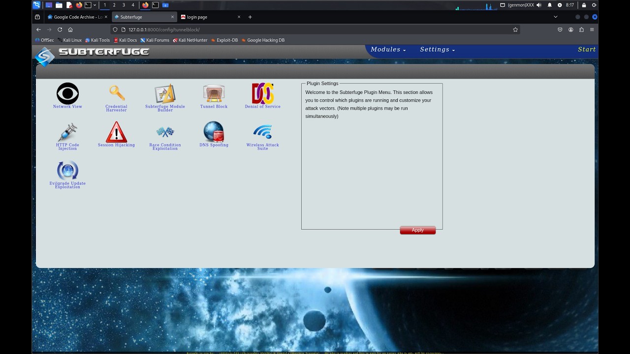 Subterfuge MITM Framework | Cybersecurity Analysis